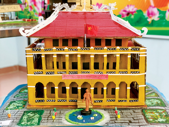 Ghé thăm không gian văn hóa Hồ Chí Minh của teen THCS Nguyễn Hữu Thọ- Ảnh 4.