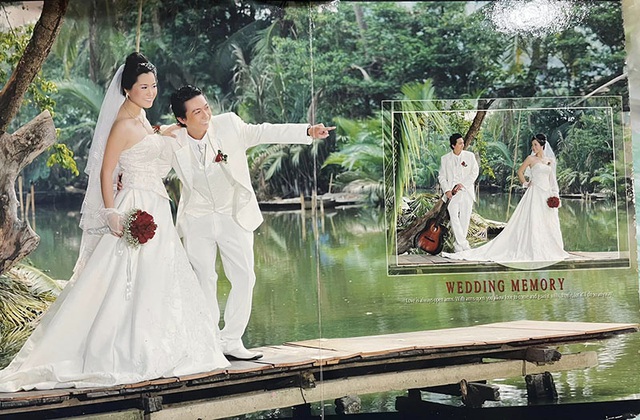 Ảnh cưới ‘độc lạ’ của Hứa Minh Đạt - Lâm Vỹ Dạ gây sốt - Ảnh 2.
