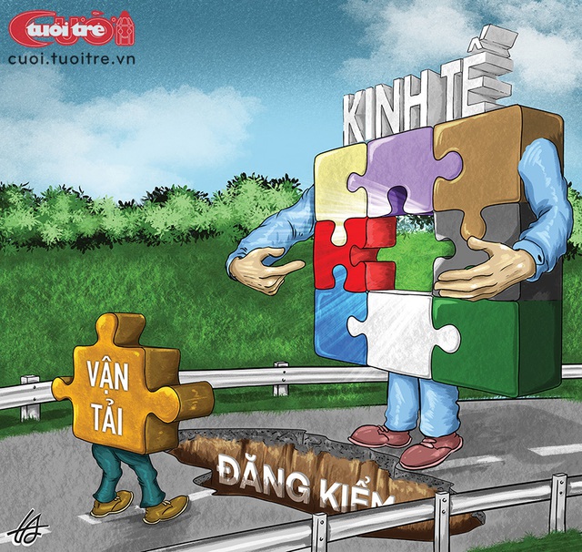Kinh doanh vận tải gặp hố sâu đăng kiểm - Ảnh 1.