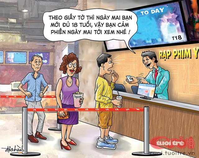 Tôi đi xem phim người lớn T18 - Ảnh 1.