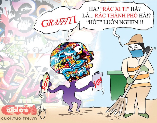 Chẳng lẽ bó tay với các nghệ sĩ graffiti vẽ bậy? - Ảnh 2.