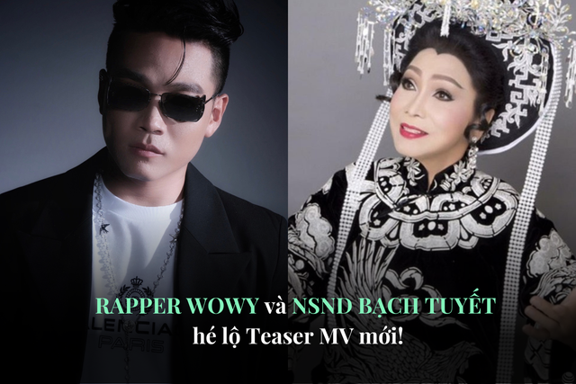 Rapper Wowy, NSND Bạch Tuyết tung MV sử dụng công nghệ AI - Ảnh 1.
