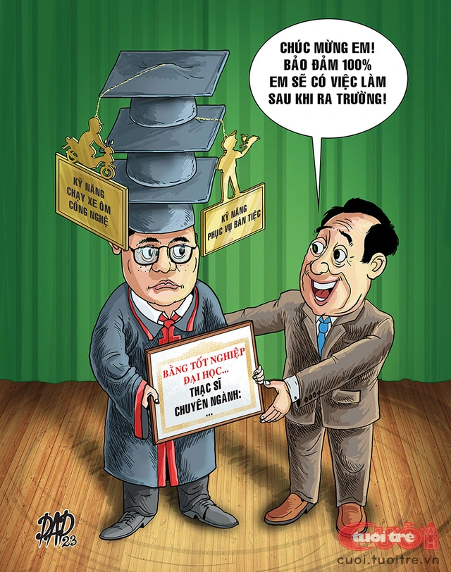 Trường đại học cam kết 100% sinh viên có việc làm - Ảnh 1.