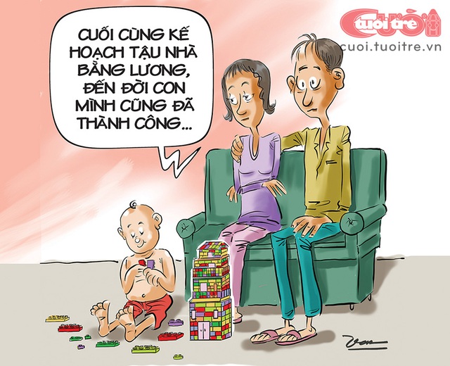 Phấn khởi vì đến đời con đã tậu được nhà bằng lương - Ảnh 1.