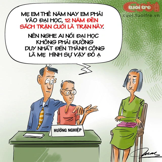 Tư vấn hướng nghiệp: Mẹ là nhất! - Ảnh 1.