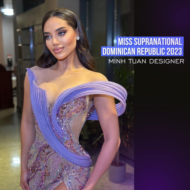 Diện đồ của NTK Nguyễn Minh Tuấn, người đẹp Curaçao ẵm 3 giải lớn tại Miss Supranational - Ảnh 6.