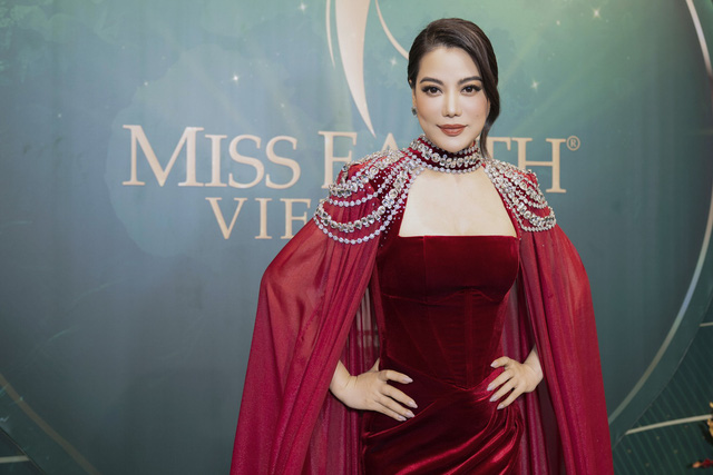Miss Earth 2022 khoe nhan sắc lộng lẫy bên cạnh Trương Ngọc Ánh - Ảnh 3.