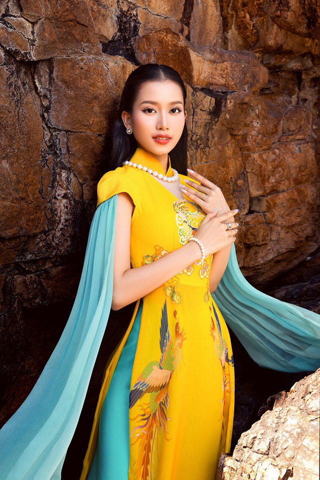 Những “nàng thơ” áo dài của Miss World Vietnam 2023  - Ảnh 11.
