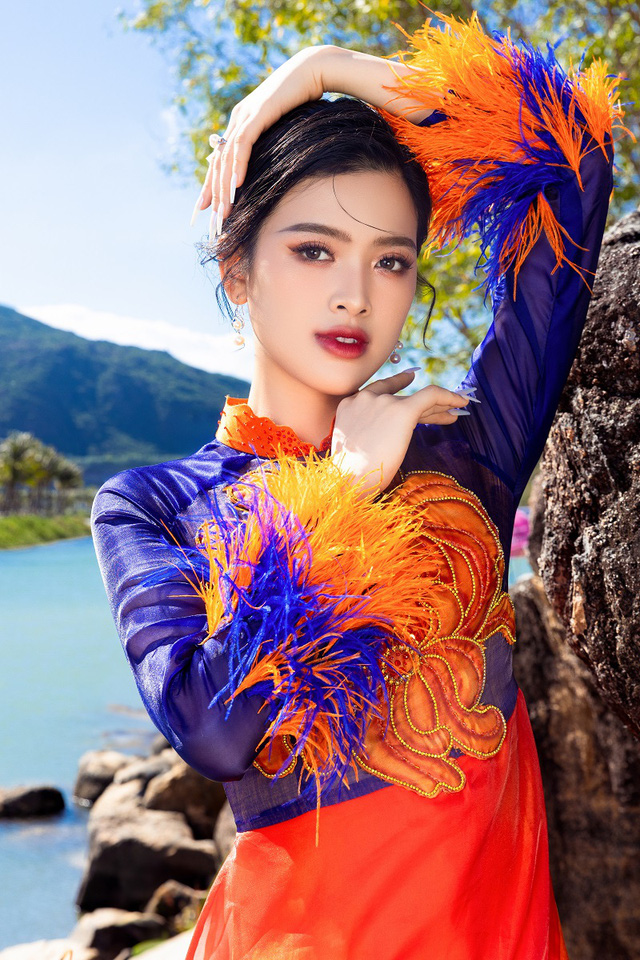 Những “nàng thơ” áo dài của Miss World Vietnam 2023  - Ảnh 12.