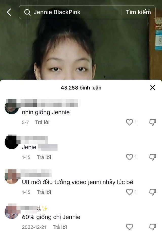 Nữ TikToker nổi tiếng vì quá giống Jennie BLACKPINK, netizen không phân biệt được ai là Jennie thật - Ảnh 4.