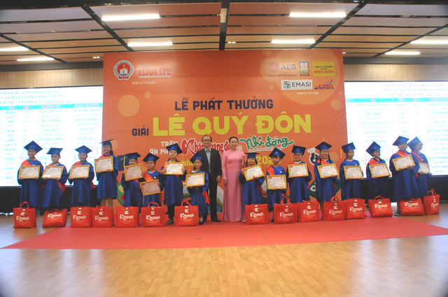 Trao thưởng cho 113 học sinh xuất sắc Giải Lê Quý Đôn trên ấn phẩm Khăn Quàng Đỏ và Nhi Đồng TP.HCM - Ảnh 33.