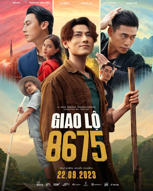 “Giao lộ 8675” tung poster chính thức với dàn nam thần Isaac, Rocker Nguyễn, Lợi Trần  - Ảnh 1.