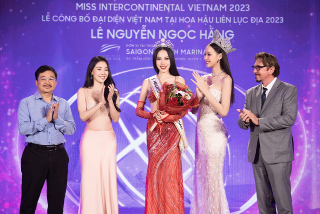 Ngọc Hằng muốn nối gót Bảo Ngọc, giành vương miện Miss Intercontinental 2023 - Ảnh 1.