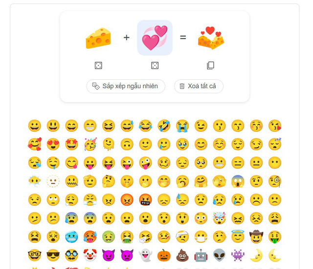 Thỏa thích “xào xấu” cảm xúc với Emoji Kitchen  - Ảnh 5.