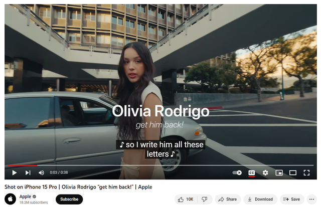 Doja Cat “công phá&quot; kỉ lục streaming, Olivia Rodrigo quay MV bằng iPhone 15 Pro - Ảnh 3.