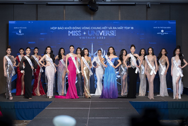 Hương Ly, Nam Anh tiếp tục “đụng độ” nhau tại Miss Universe Vietnam 2023 - Ảnh 1.