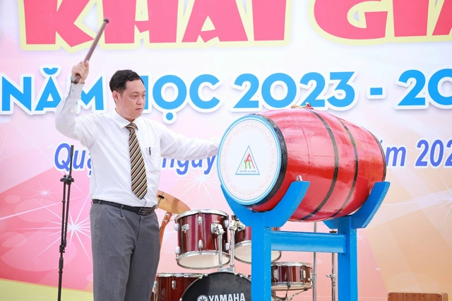Teen THPT Nguyễn An Ninh hào hứng với lễ diễu hành trong ngày khai giảng - Ảnh 4.