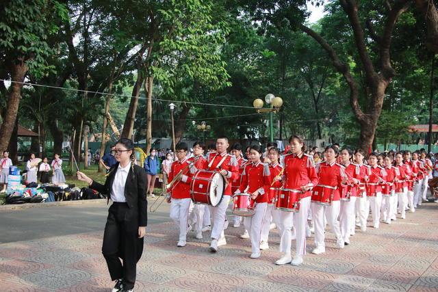 Trường THCS Nguyễn Gia Thiều, THCS Hưng Long toả sáng trong hội thi Nghi thức Đội- Ảnh 2.