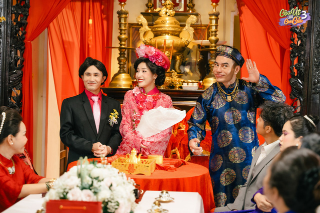 Huỳnh Lập tái hiện cảnh đám cưới Puka trong phim Tết- Ảnh 2.