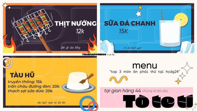 Teen THPT Nguyễn Hữu Huân khoe menu cực ngon trước thềm Hội chợ dân gian- Ảnh 3.