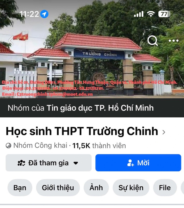 Group học sinh Trường THPT Trường Chinh xôn xao vì đồ ăn căn tin chưa chín- Ảnh 5.