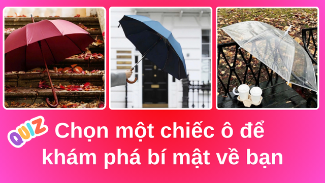 Cách chọn chiếc ô mùa thu nói gì về bạn?- Ảnh 1.