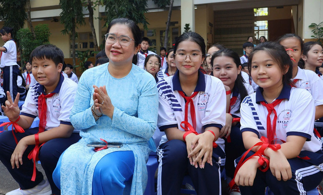 Chương trình Rèn luyện Đội viên: Nhớ ơn thầy cô, chúng em học tốt- Ảnh 1.