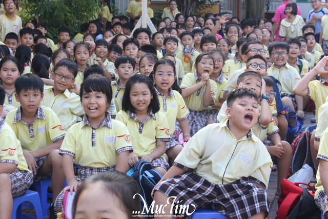 Trường tiểu học Trương Quyền học luật giao thông vui thật là vui!- Ảnh 12.