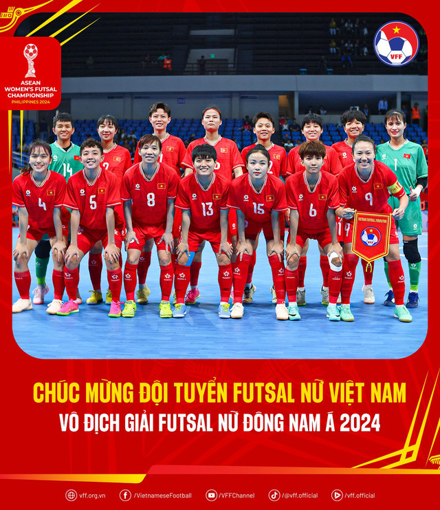 Đánh bại Thái Lan, tuyển futsal nữ Việt Nam vô địch giải Đông Nam Á- Ảnh 1.