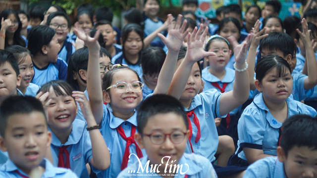 Học trò Trường tiểu học Trần Quang Cơ học kỹ năng lái xe đạp an toàn- Ảnh 6.