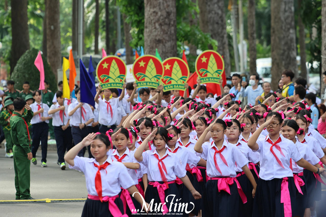 Chương trình Rèn luyện Đội viên trực tuyến: Học nghi thức - Rèn kỹ năng- Ảnh 1.