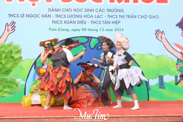 Cùng học trò Trường THCS Lê Ngọc Hân (Tiền Giang) tìm cách ‘chữa lành’ Trái Đất- Ảnh 2.