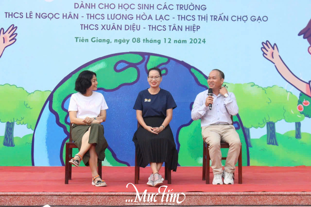 Cùng học trò Trường THCS Lê Ngọc Hân (Tiền Giang) tìm cách ‘chữa lành’ Trái Đất- Ảnh 8.