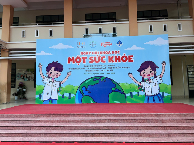 Sáng nay 8-12, ngày hội khoa học Một sức khỏe diễn ra tại Tiền Giang- Ảnh 2.