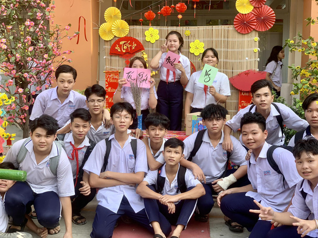 Tết quê cực chất của teen Trường THCS Lê Lai- Ảnh 1.