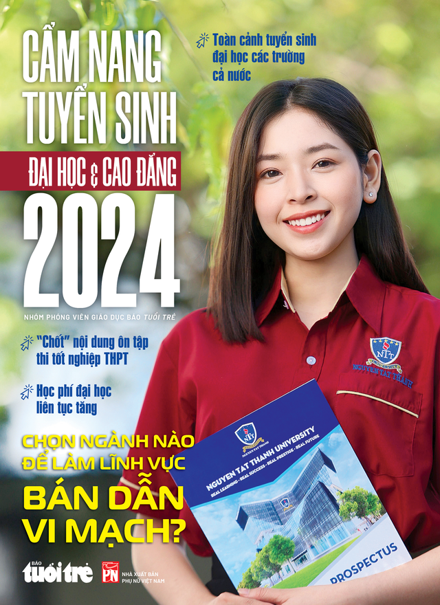 Ngày 3-3: Phát hành Cẩm nang tuyển sinh đại học & cao đẳng 2024- Ảnh 1.