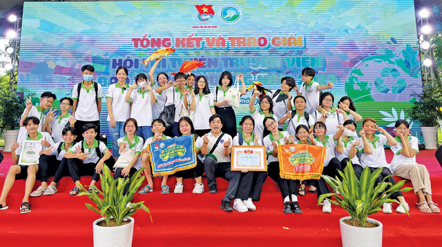 Trường THCS Phan Bội Châu sáng tạo trong phong trào Đội- Ảnh 2.