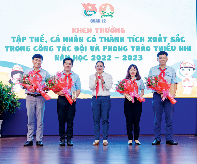 Trường THCS Phan Bội Châu sáng tạo trong phong trào Đội- Ảnh 6.