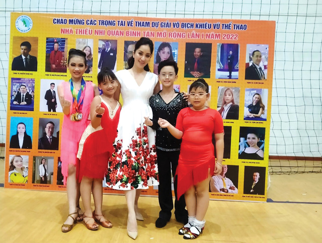 Nữ sinh Trường THCS Nguyễn An Ninh rinh nhiều huy chương khiêu vũ thể thao- Ảnh 4.