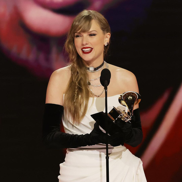 Taylor Swift khiến fan bấn loạn khi công bố album mới tại Grammy- Ảnh 2.
