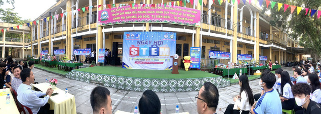 Trường THPT Cao Lãnh 2 tổ chức Ngày hội STEM- Ảnh 1.