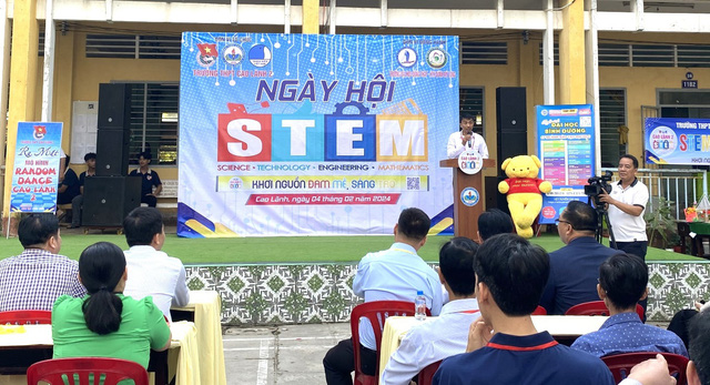 Trường THPT Cao Lãnh 2 tổ chức Ngày hội STEM- Ảnh 2.