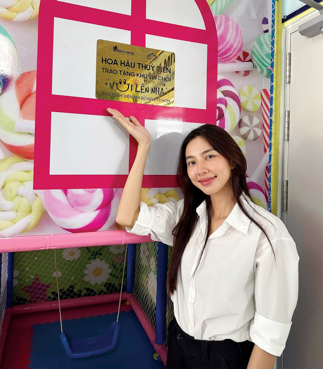 Hoa hậu Thùy Tiên tất bật với loạt dự án ý nghĩa- Ảnh 4.
