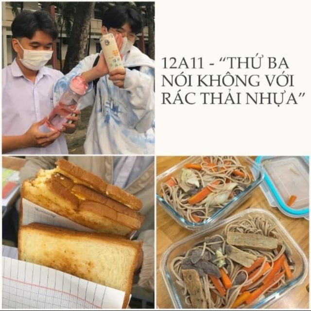 Teen THPT Tam Phú rủ nhau giảm rác thải nhựa- Ảnh 3.