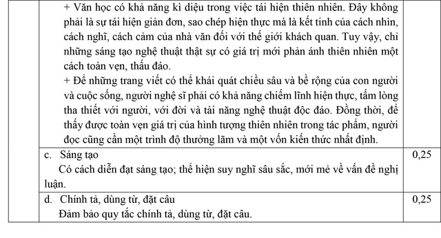 Đề tham khảo tuyển sinh lớp 10 môn ngữ văn kèm đáp án gợi ý- Ảnh 7.