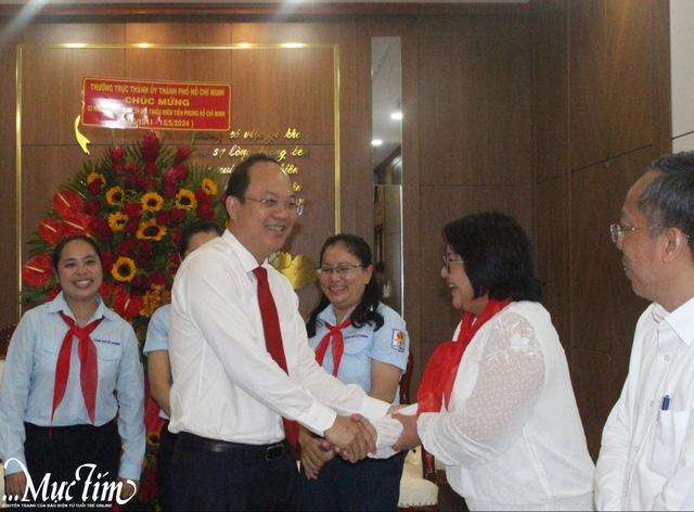 Ông Nguyễn Hồ Hải chúc mừng Ngày thành lập Đội Thiếu niên Tiền phong Hồ Chí Minh- Ảnh 3.