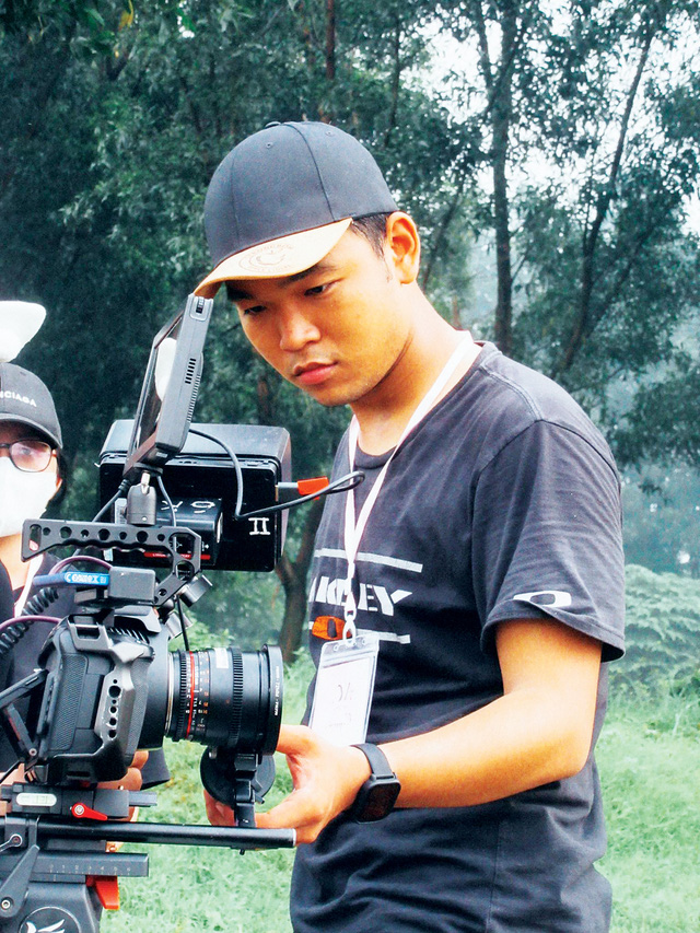 Mê phim ảnh, nam sinh Trường THPT Nguyễn Trung Trực nuôi ước mơ làm đạo diễn- Ảnh 2.