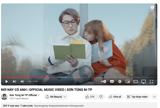 Top những bài nhạc Việt có hàng trăm triệu lượt xem trên YouTube- Ảnh 7.