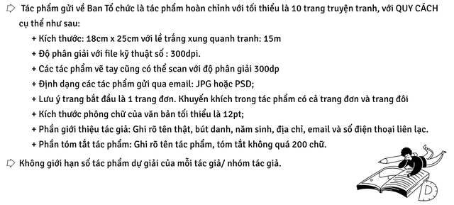 Cơ hội cho team mê sáng tác truyện tranh- Ảnh 2.