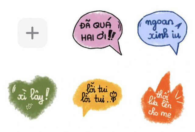 Gen Z tự sáng tạo sticker bày tỏ cảm xúc trên messenger- Ảnh 5.